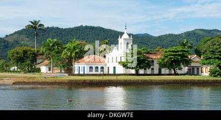 Nossa Senhora Das Dores Kapelle, Paraty, Rio De Janeiro Zustand, Brasilien, Südamerika Stockfoto