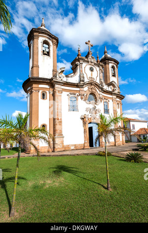 Nossa Senhora Do Carmo Kirche, Ouro Preto, UNESCO-Weltkulturerbe, Minas Gerais, Brasilien, Südamerika Stockfoto