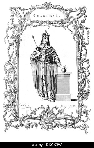 Charles ich König von England Stockfoto