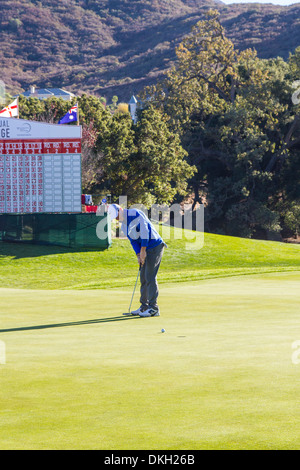 Rory McIlroy an der nordwestlichen gegenseitige Challenge 2013 im Sherwood Country Club in Thousand Oaks Kalifornien Stockfoto