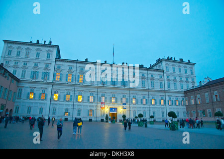 Palazzo Reale, Königlicher Palast, Piazza Reale, Turin, Italien Stockfoto