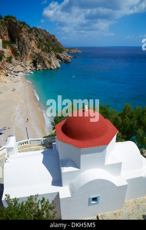 Kira Panagia Strand, Karpathos, Dodekanes, griechische Inseln, Griechenland, Europa Stockfoto