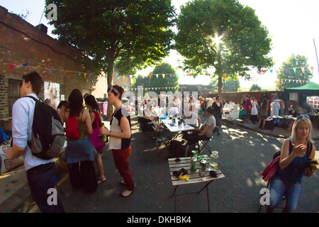 Hackney Wick böse Kunstfestival in East London Stockfoto