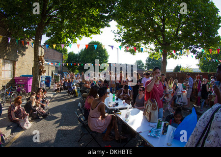 Hackney Wick böse Kunstfestival in East London Stockfoto