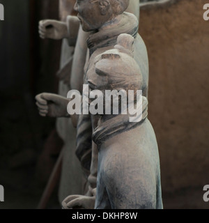 Terrakotta-Krieger-Statue an der Terrakotta-Krieger-Armee-Museum, Xi ' an, China Stockfoto