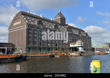 Lagerhaus, Behala, Westhafen, Berlin, Deutschland Stockfoto