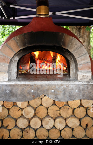 Pizza-Ofen Stockfoto