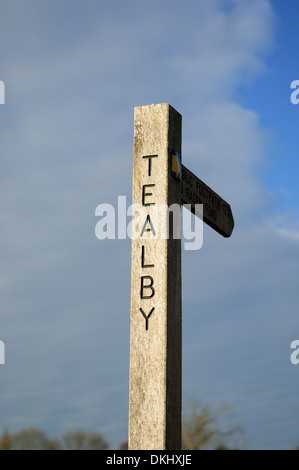 Tealby, Lincolnshire Wolds, England, UK. Stockfoto