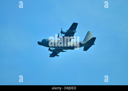 Lockheed MC - 130H Hercules Combat Talon II. Infiltration-Extraktion-Variante. 7. spezielle Betriebe Geschwader. Mildenhall UK. Stockfoto