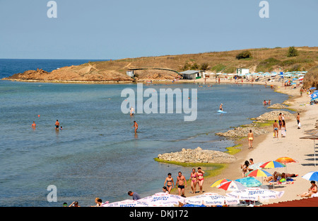 Ahtopol Beach, Bulgarien Stockfoto