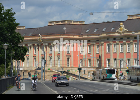 Neuer Landtag, Alter Markt, Potsdam, Brandenburg, Deutschland Stockfoto