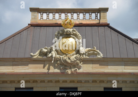 Detail, Neuer Landtag, Alter Markt, Potsdam, Brandenburg, Deutschland Stockfoto