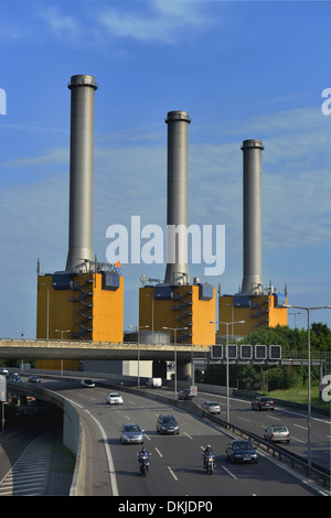 Kraftwerk Wilmersdorf, Berlin, Deutschland Stockfoto