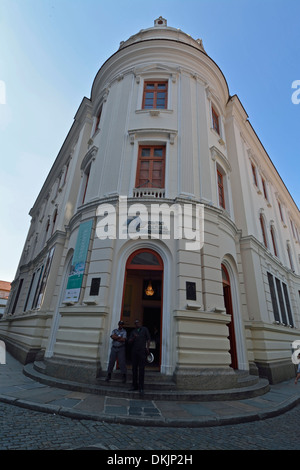 Das ehemalige Centro Cultural do Banco do Brasil wird heute für kulturelle Veranstaltungen genutzt. Es hat Kunstgalerien, ein Kino & Theater in einem 1906 neoklassischen Stockfoto