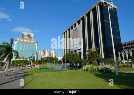 Rio De Janeiro Rathaus am Rua Afonso Cavalcanti, Cidade Nova Rio De Janeiro, Brasilien Stockfoto