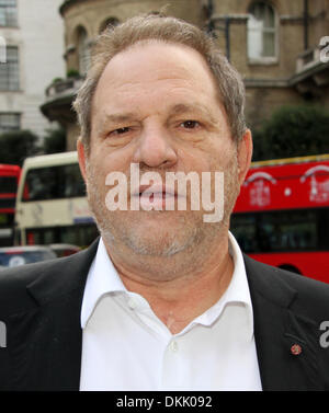 London, UK, 6. Dezember 2013. Harvey Weinstein gesehen bei BBC Broadcasting House, Portland Place, London © Simon Matthews/Alamy Li Stockfoto