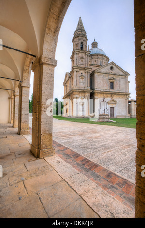 Die Kirche San Biagio in Montepulciano, Toskana Stockfoto