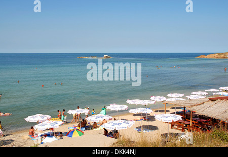 Ahtopol Beach Bulgarien Stockfoto