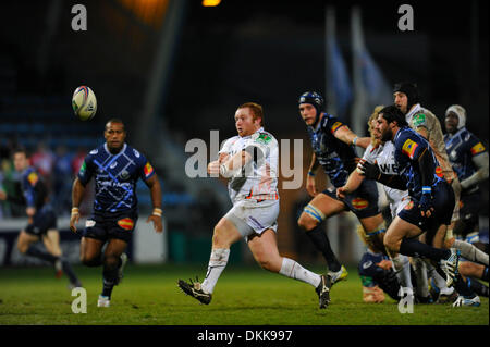 Castres, Frankreich. 6. Dezember 2013. Heineken Cup Rugby. Castres versus Fischadler. Morgan Allen (cas). Castres gewann die enge Match mit einem Score von 15: 9. Bildnachweis: Aktion Plus Sport/Alamy Live-Nachrichten Stockfoto