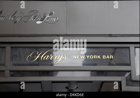 Harrys NewYork Bar Stockfoto