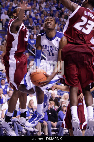 als Kentucky Reiter 92-63 auf Samstag, 21. November 2009 in Lexington, Kentucky Foto von Mark Cornelison besiegte | Personal. (Kredit-Bild: © Lexington Herald-Leader/ZUMApress.com) Stockfoto