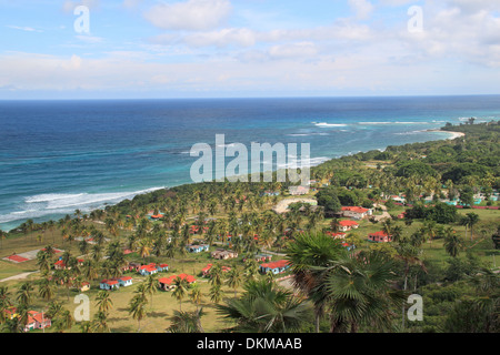 Campismo Las Caletas, Playa Jibacoa Mayabeque Provinz, Kuba, Karibik, Mittelamerika Stockfoto