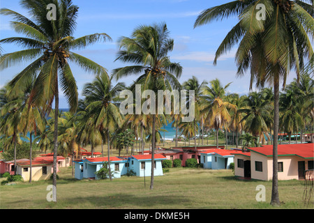 Campismo Las Caletas, Playa Jibacoa Mayabeque Provinz, Kuba, Karibik, Mittelamerika Stockfoto