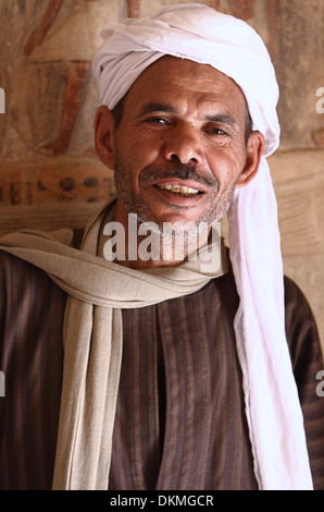 Ägyptische Tomb Guard @ Sakkara - Ägypten Stockfoto