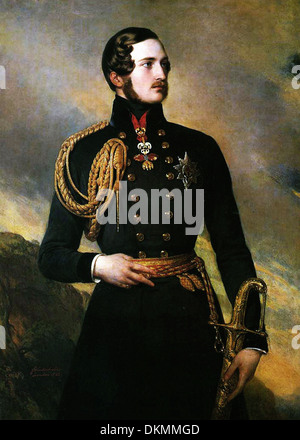 Franz Xaver Winterhalter - Portrait von Fürst Albert Stockfoto