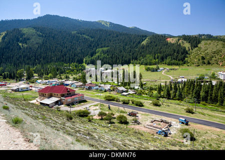 Jety Oguz Kurort. Kirgistan Stockfoto