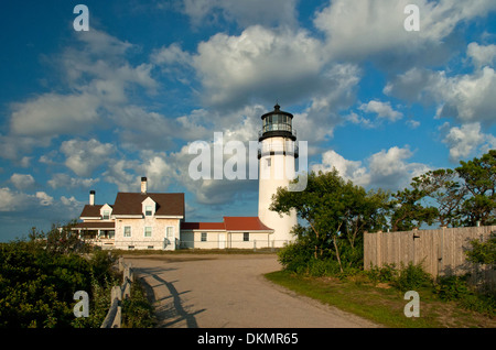 Leuchtturm von Cape Cod (Highland) ist die größte der Leuchttürme Cape Cod in Massachusetts. Stockfoto