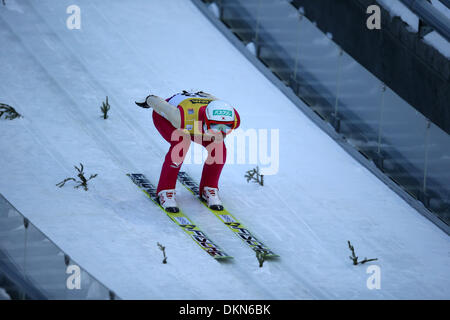 Lysgaardsbakkene Ski springen Hill, Lillehammer, Norwegen. 7. Dezember 2013. Akito Watabe (JPN), 7. Dezember 2013 - Nordische Kombination: FIS Nordische Kombination World Cup Skispringen HS 100 Lysgaardsbakkene Ski springen Hill, Lillehammer, Norwegen. © Jun Tsukida/AFLO SPORT/Alamy Live-Nachrichten Stockfoto