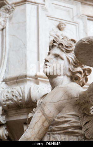 St. Marien Kirche (St. Marien, errichtet im frühen 13. Jahrhundert, befindet sich in Berlin, Deutschland. Stockfoto