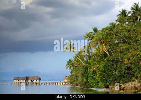 Kri-Insel in den idyllischen Raja Ampat Inseln von West-Papua Stockfoto