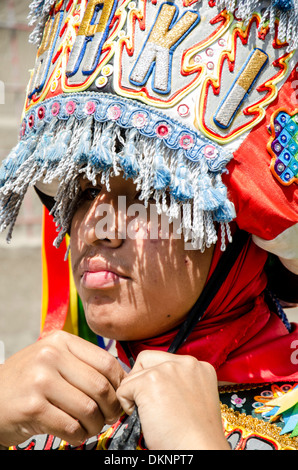 Schere Tänzer danzantes de Tijeras. immaterielle Kulturerbe der Unesco. Peru. Stockfoto