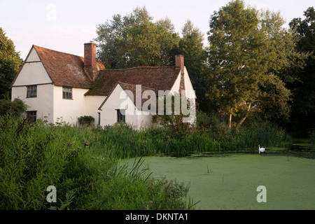 Willy Lott's Cottage, Flatford, East Bergholt, Suffolk, England, Europa Stockfoto