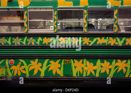 Brot & Marionette Theater bus Stockfoto