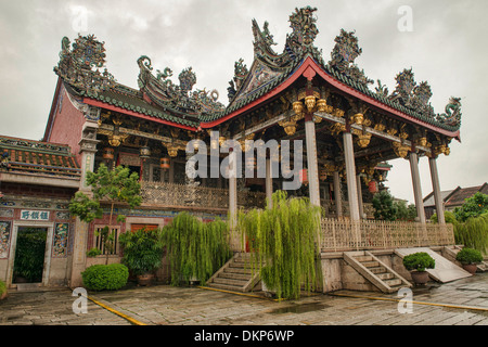 Khoo Kongsi Tempel im UNESCO-Welterbe Zone von Georgetown in Penang, Malaysia Stockfoto