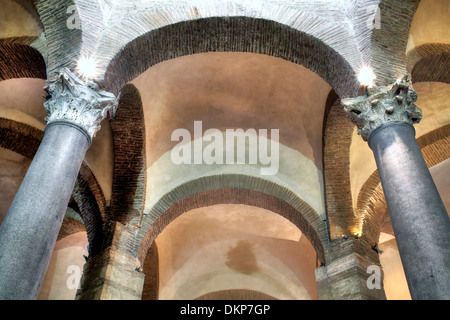 Santa Sofia Kirche (8. Jahrhundert), Benevento, Kampanien, Italien Stockfoto