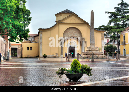 Santa Sofia Kirche (8. Jahrhundert), Benevento, Kampanien, Italien Stockfoto