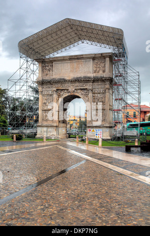 Bogen des Trajan, Benevento, Kampanien, Italien Stockfoto