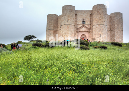 Castel del Monte (13. Jahrhundert), Andria, Apulien, Italien Stockfoto