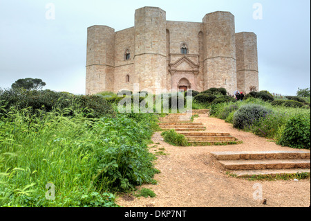 Castel del Monte (13. Jahrhundert), Andria, Apulien, Italien Stockfoto