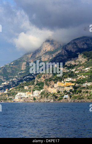 Amalfiküste, Kampanien, Italien Stockfoto