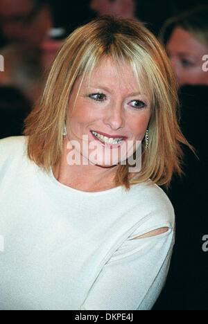 GABY ROSLIN. TV-MODERATORIN. LAND. BAFTA FILM AWARDS, LONDON, ENG.24/02/2002.BP94E23C Stockfoto