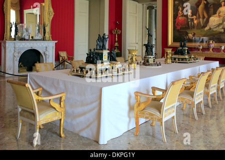 Palast Interieur, nationales Museum von Capodimonte, Neapel, Kampanien, Italien Stockfoto