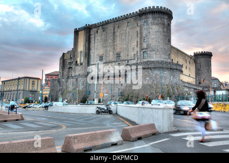 Castel Nuovo (1282), Neapel, Kampanien, Italien Stockfoto