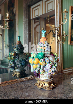 Die Zimmer des Herbstes, königlichen Palast von Caserta, Kampanien, Italien Stockfoto