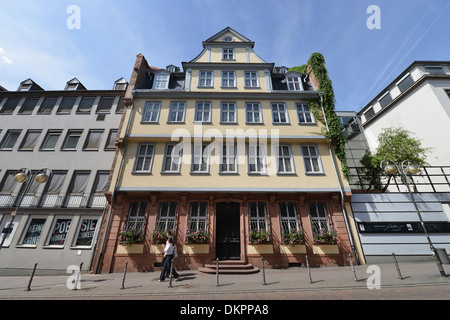 Goethehaus, Grosser Hirschgraben, Frankfurt am Main, Hessen, Deutschland / große Stockfoto