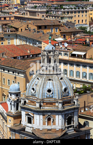 Kirche von Santa Maria di Loreto, Rom, Italien Stockfoto